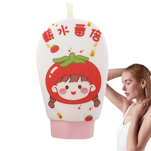 usefulbeauty Badeschwamm-Handschuhe, Duschhandschuhe für Männer – Duschreiniger-Handschuhe | Doppelte Textur Dusche Spa Massage Körper Peeling Dusche Badehandschuhe für Frauen, Männer, Menschen von usefulbeauty