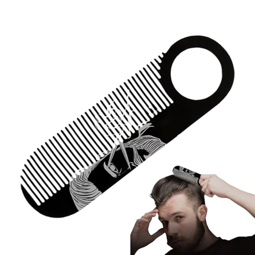 usefulbeauty Bartkamm,Schnurrbart Styling Pinsel | Zugfreies Tragbares Styling-Werkzeug Mit Zweifach-Funktion Männer Accessoires Für Geschenkanlässe von usefulbeauty