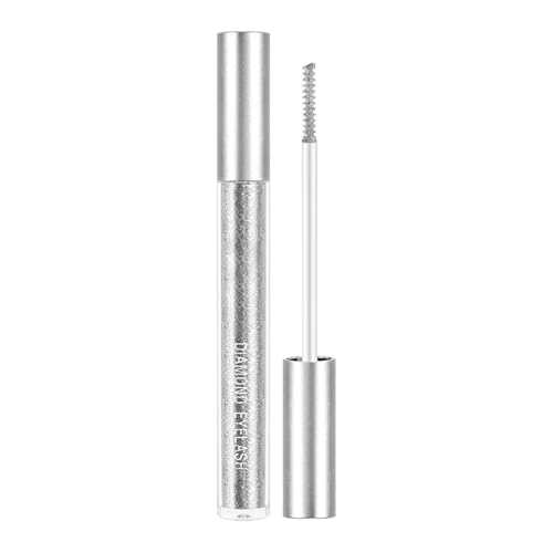 usefulbeauty Glitzer-Mascara für Damen, Wimpern-Glitzer-Mascara - Wischfeste, verlängernde Mascara,Wasserfeste Make-up-Mascara zum Anheben, Locken und Vervielfachen der Wimpern von usefulbeauty