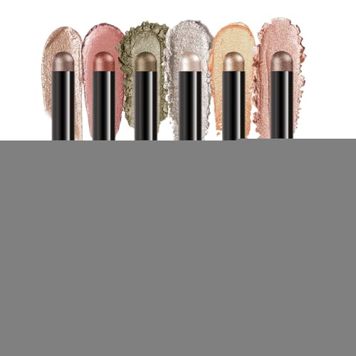 usefulbeauty Lidschatten Stift,Sechs Stück Augen Makeup Kreide | Gesichts Make Up Für Täglichen Gebrauch Reisen Partys Schulveranstaltungen Outdoor Aktivitäten Und Wochenende von usefulbeauty