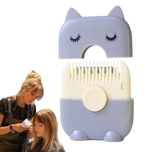 usefulbeauty Rasierkamm | Tragbarer Haarschneidekamm,2 In 1 Splissschneider Für Stufenschneiden Kinder Jugendliche Erwachsene von usefulbeauty