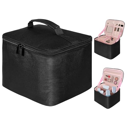 usefulbeauty Reise-Make-up-Tasche mit großem Fassungsvermögen, Make-up-Organizer für Reisen – Kosmetiktasche | tragbare Make-up-Tasche wasserdicht mit Griff und von usefulbeauty