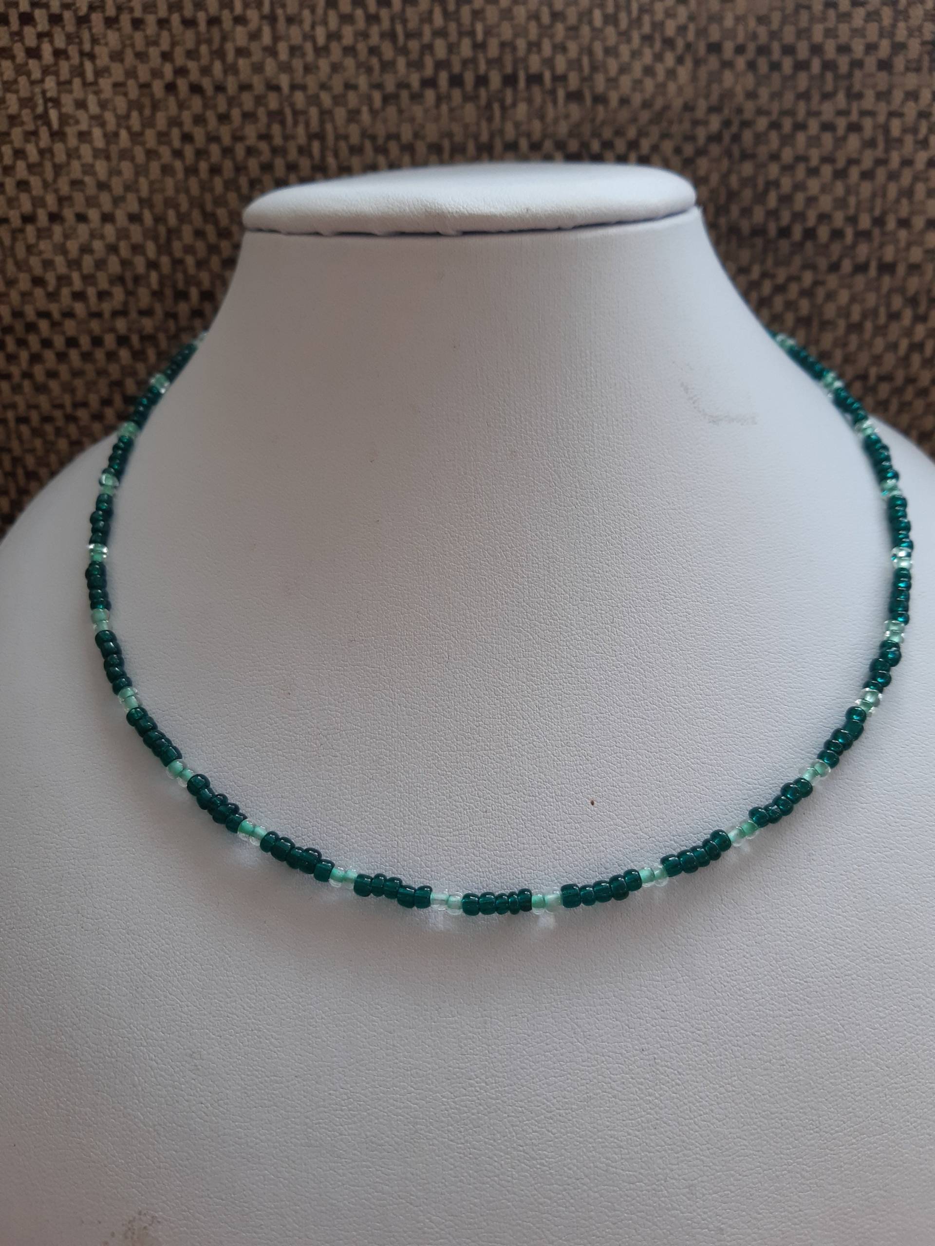 Halskette Aus Glasperlen von utasostseeperlen