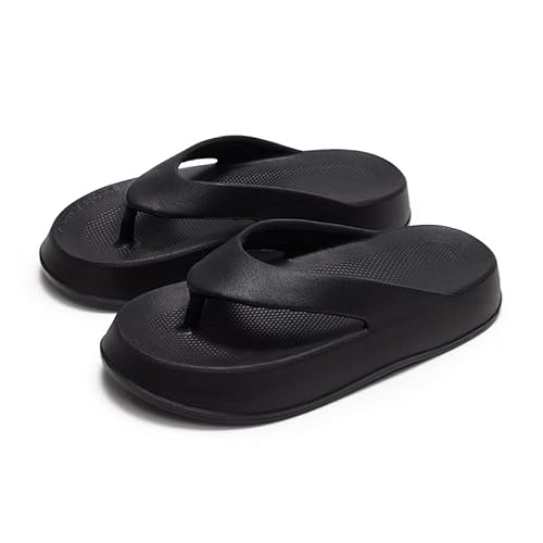 utune Frauen Wolke Flipflop mit Bogen Unterstützung Weiche Kissen Thong Hausschuhe Kissen Strand Flip Flops EVA Bequeme Bad Spa Walking Sandalen Für Frauen Männer von utune