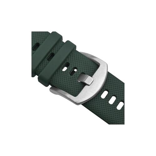 uvireo Sportliches Silikon-Uhrenarmband. Wasserdicht und waschbar.(Green,18mm) von uvireo