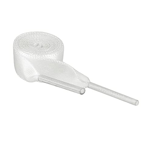 uxcell Damen Seide Flachem Band Selbermachen Shoelaces Schnürsenkel Weiß 180cm von uxcell