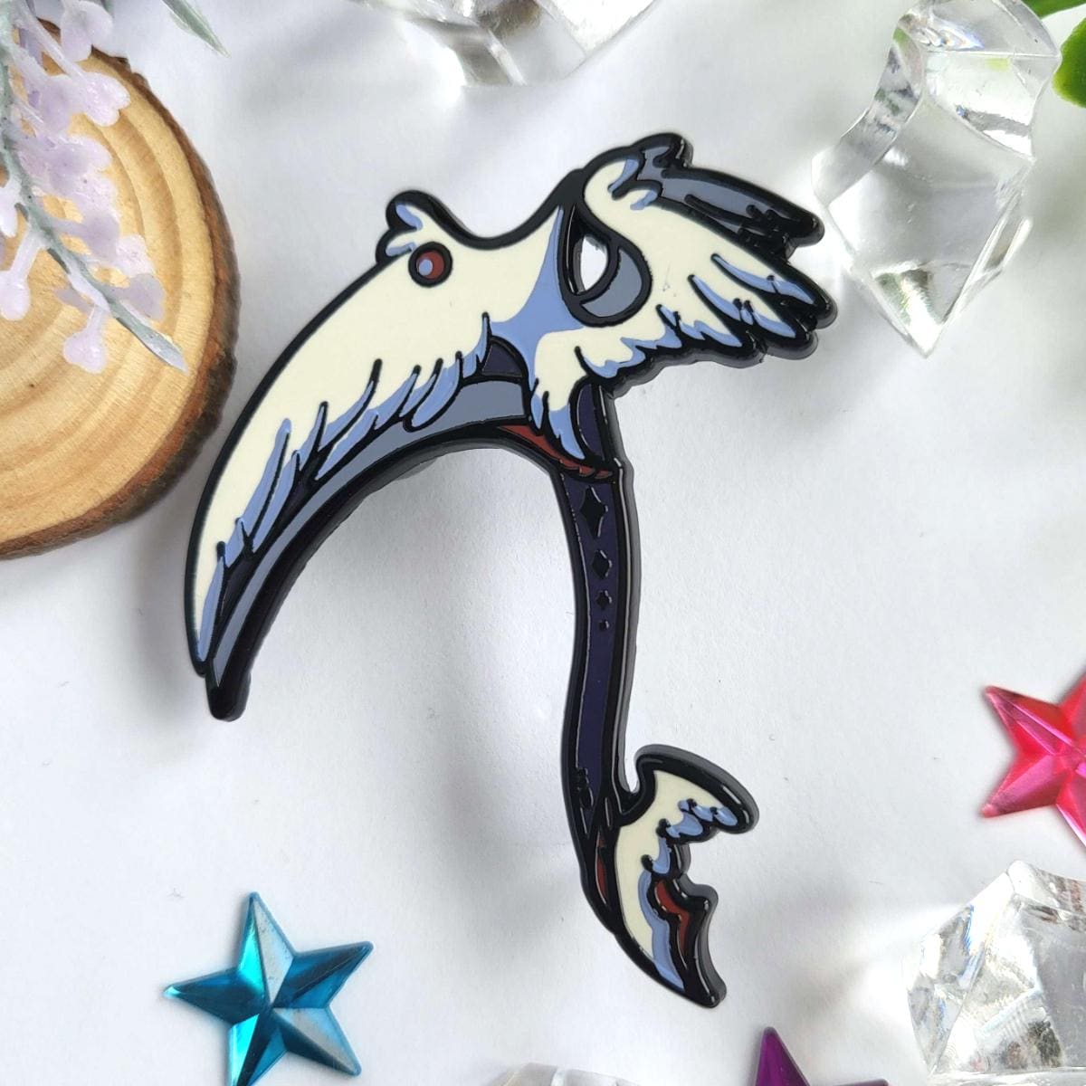 Angelic Waffe - Sense Emaille Pin Angelic Waffe - Sense Emaille Pin von v0idlessStore