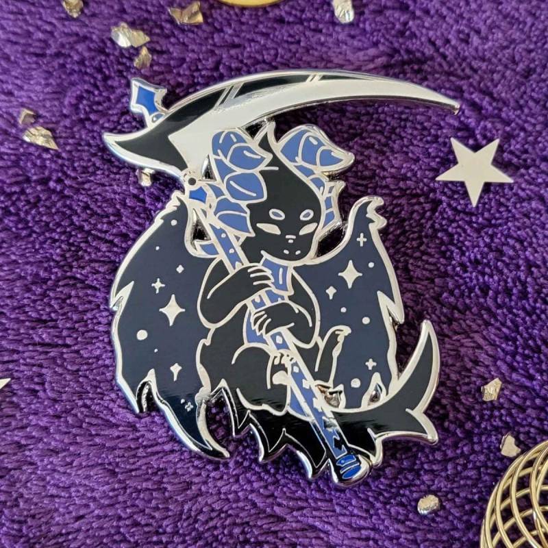 Dragons & Waffe - The Void Emaille Pin von v0idlessStore