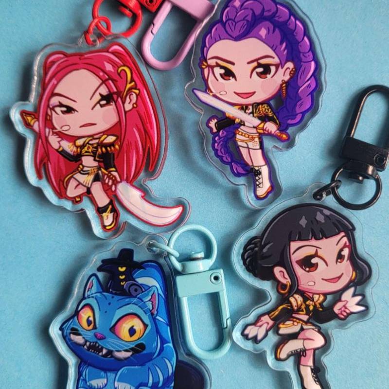 Kpop Jäger Acryl Charms | Schlüsselanhänger Anime Manga Kpop Jäger Acryl Charms | Schlüsselanhänger Anime Manga von v0idlessStore