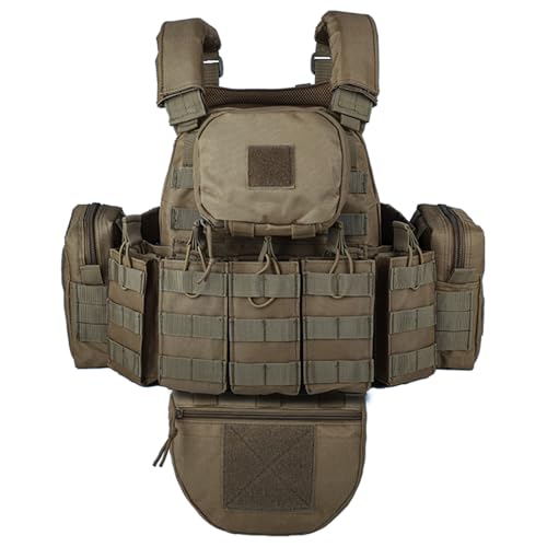 YAKEDA Outdoor Abnehmbare CS Trainingsweste, Molle Atmungsaktives Training Schnell Verstellbare Spielweste von vAv YAKEDA