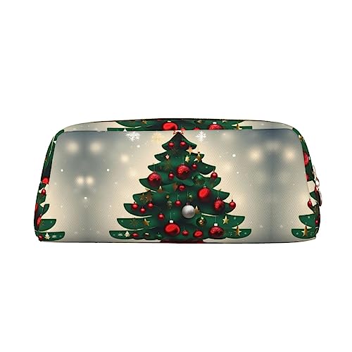 vacsAX Weihnachtsgeschenk Baum Bleistift Fall Bleistift Beutel Münze Beutel Kosmetiktasche Büro Schreibwaren Organizer Tragbare Bleistift Tasche von vacsAX