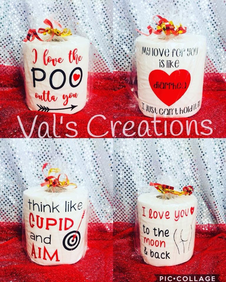 Valentinstag Lustiges Toilettenpapier von valscreations4u