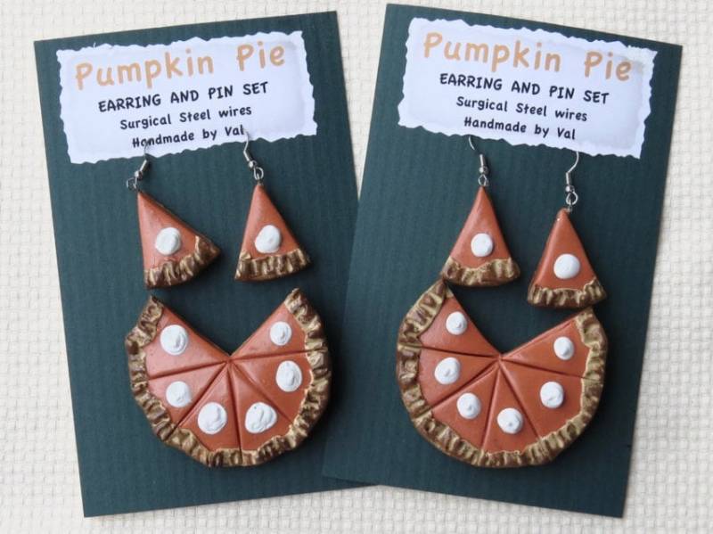 Kürbis Torten Ohrringe+ von valsfestivefood