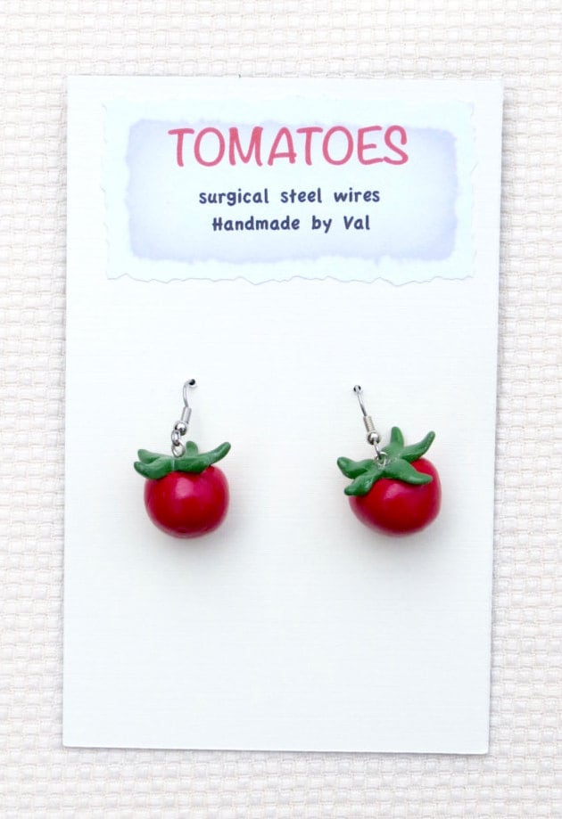 Tomaten Ohrringe+ von valsfestivefood