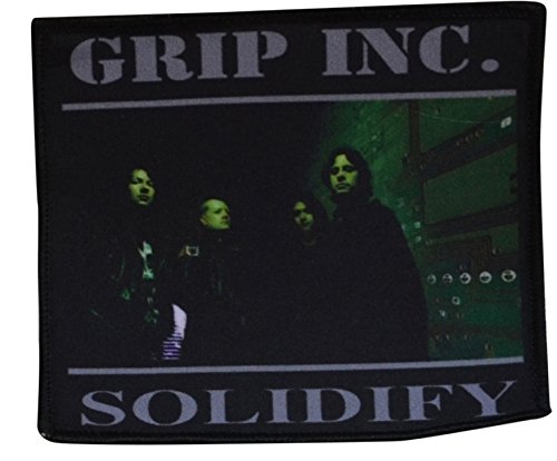 value-merch GRIP INC. - Solidify - Aufnäher Patch - ca. 11,5 x 10 cm von value-merch