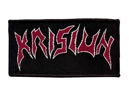 value-merch KRISIUN - Logo - Aufnäher/Patch - ca. 9,5 x 4,5 cm von value-merch