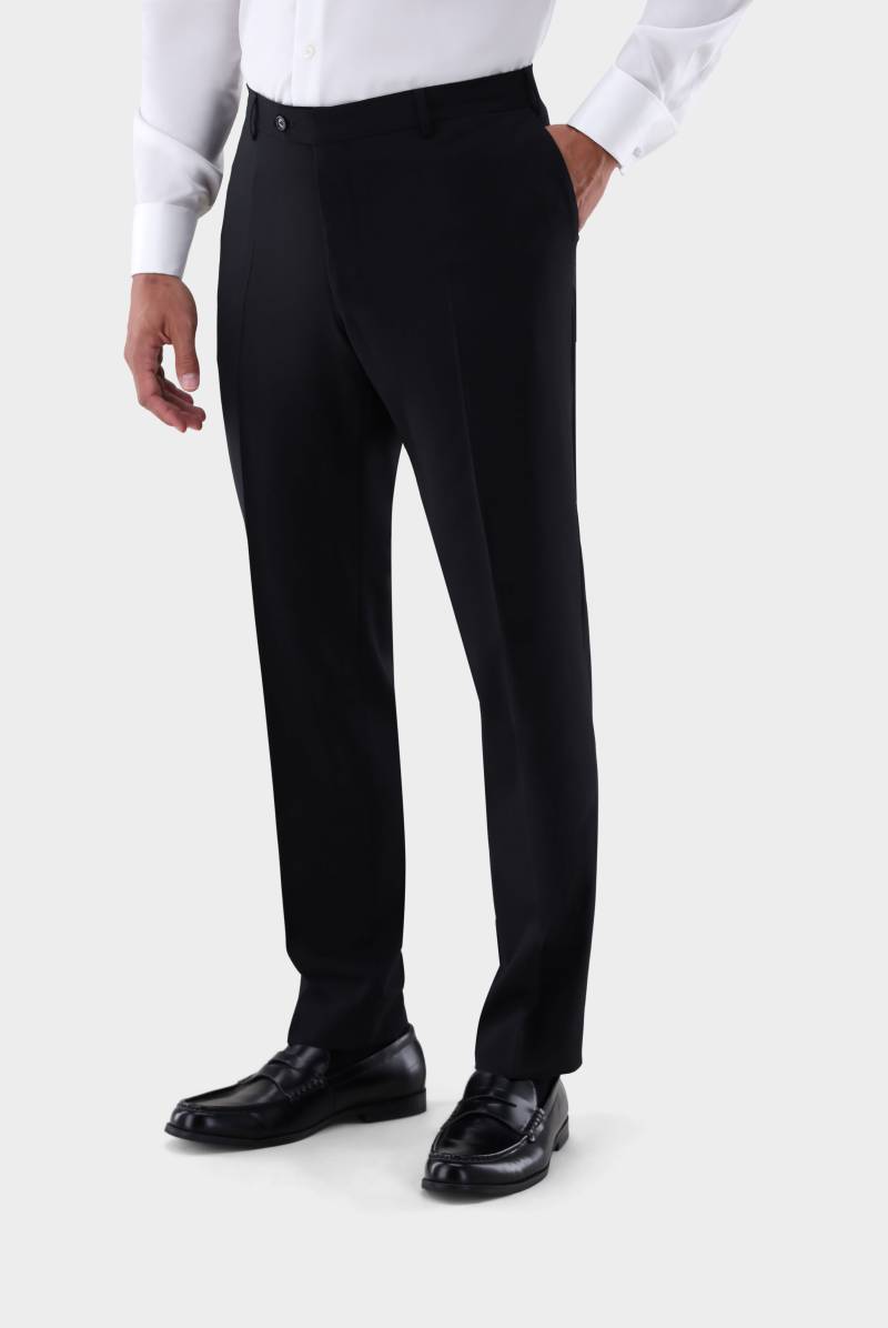 Anzughose aus Schurwolle mit Bügelfalten Anzughose aus Schurwolle mit Bügelfalten von van Laack