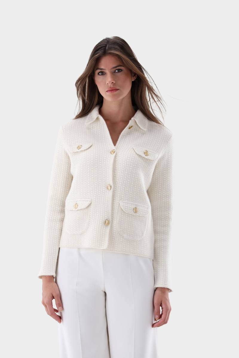 Blazer aus Tweed Strick von van Laack