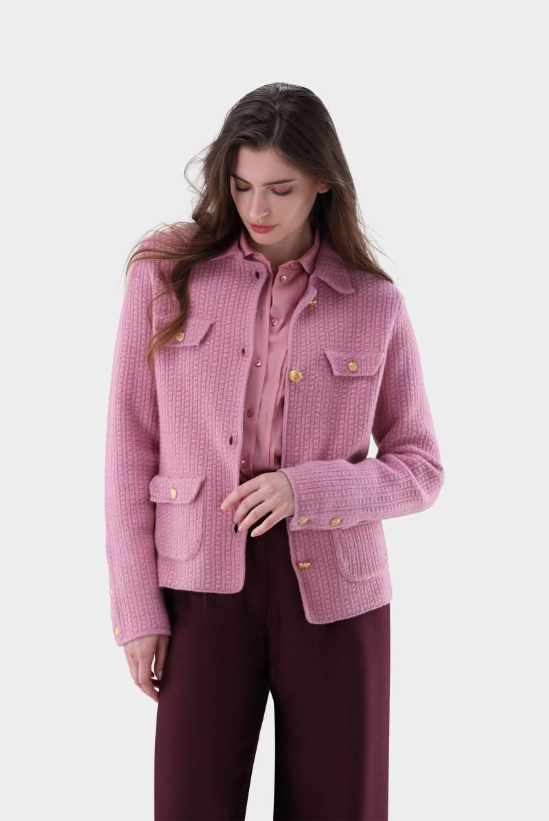 Blazer aus Tweed Strick von van Laack