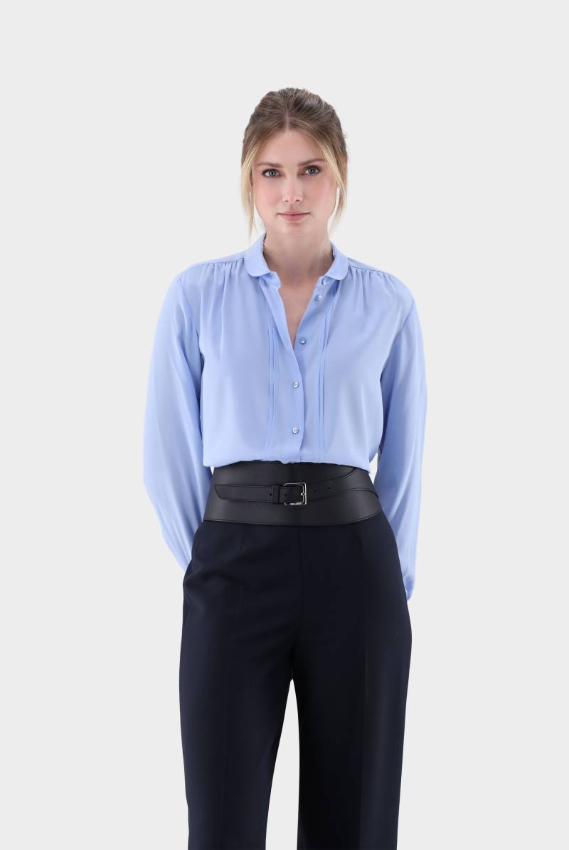 Bluse aus Seide mit Raffungen von van Laack