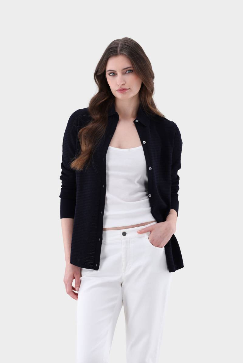 Bluse mit Retro Struktur aus Air Cotton von van Laack