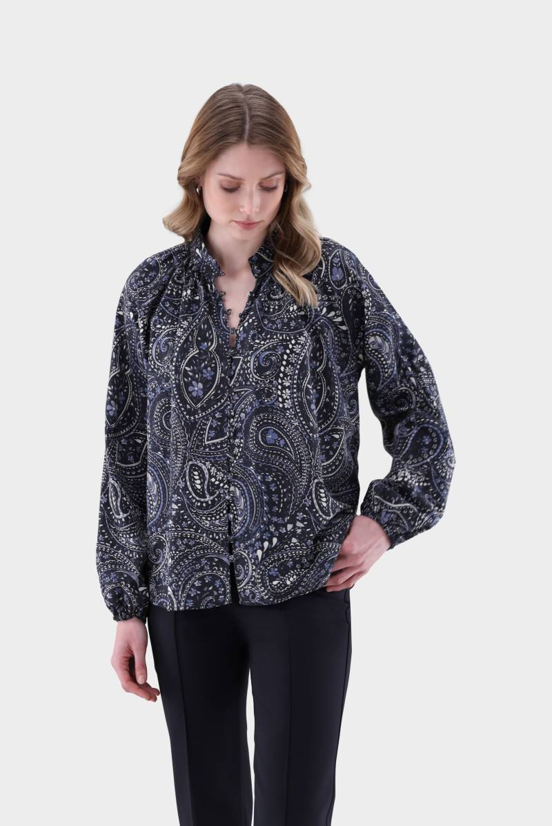 Bluse mit überzogenen Knöpfen von van Laack