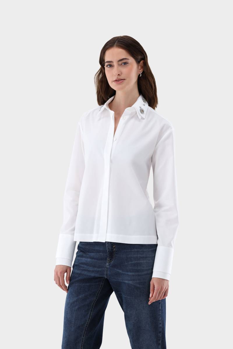 Boxy Fit Hemdbluse mit Details von van Laack