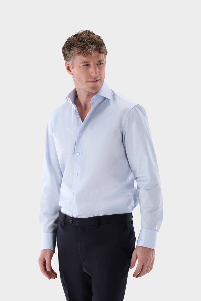 Businesshemd gestreift aus Twill Tailor Fit von van Laack
