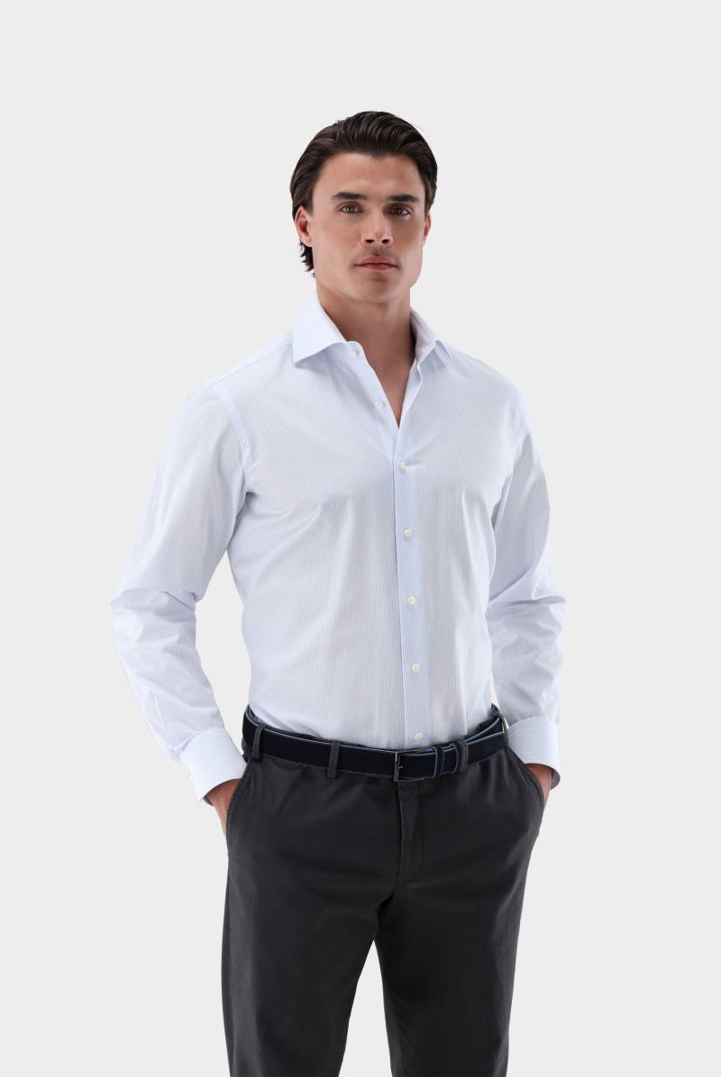 Businesshemd gestreift mit Sartoriale Verarbeitung Tailor Fit von van Laack