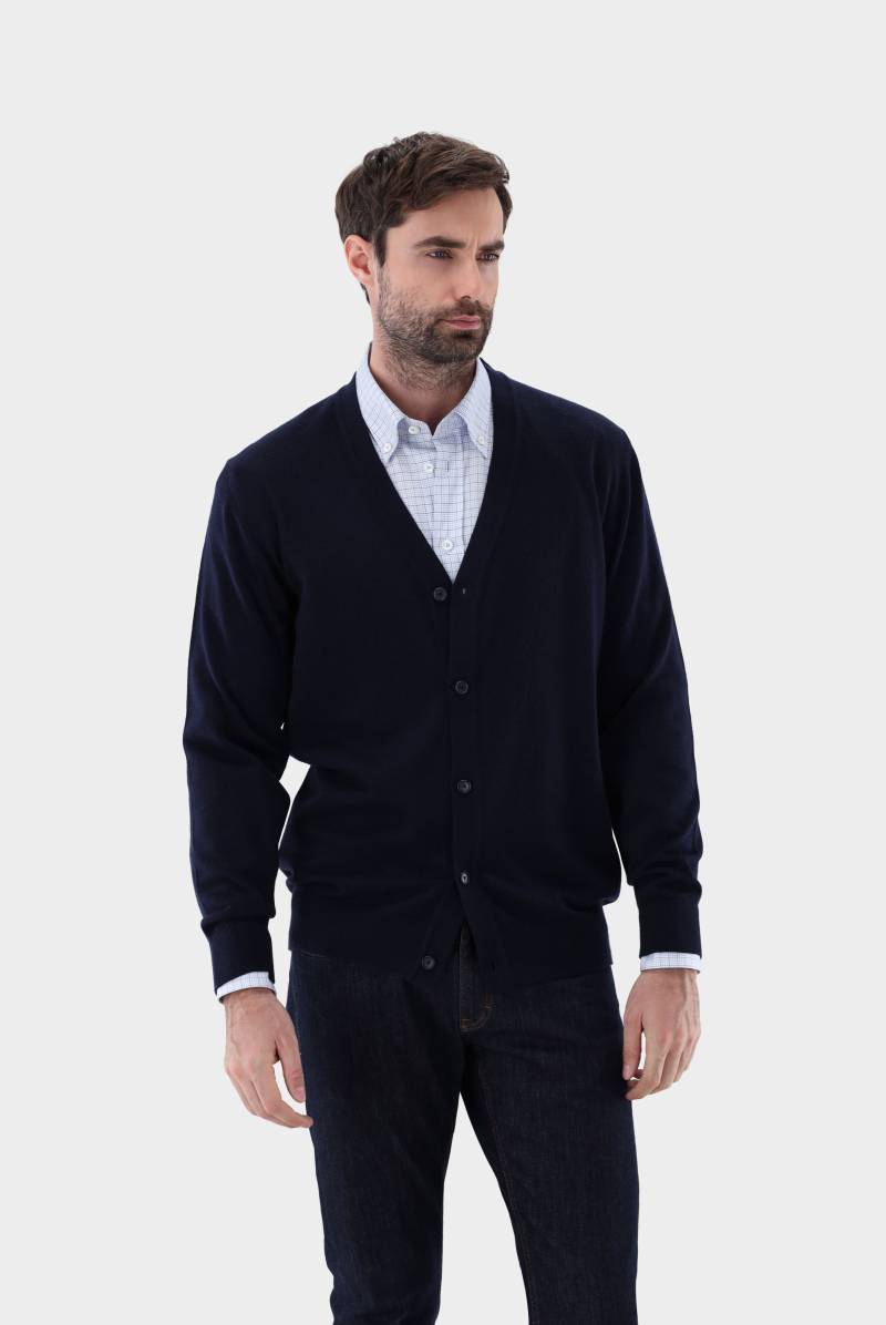 Cardigan aus merzerisierter Merinowolle von van Laack