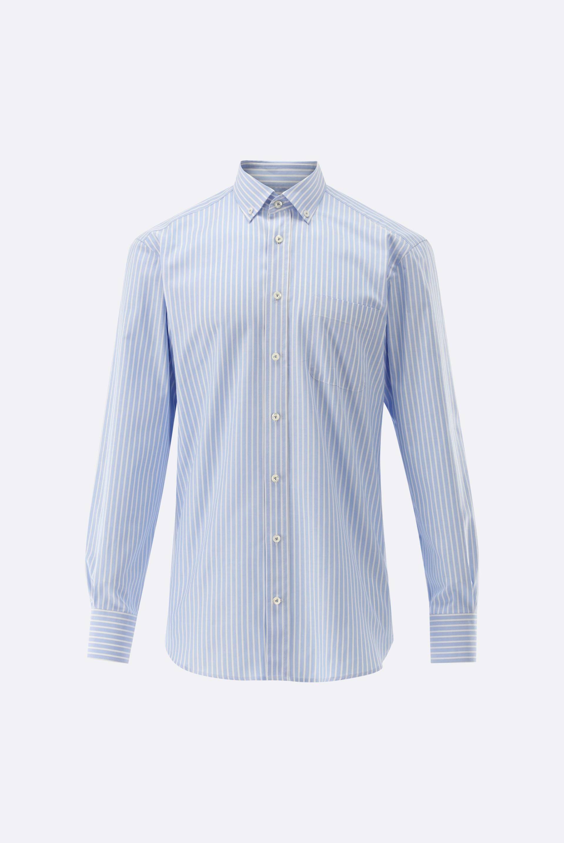 Dobby Hemd mit Button Down Kragen Comfort Fit von van Laack