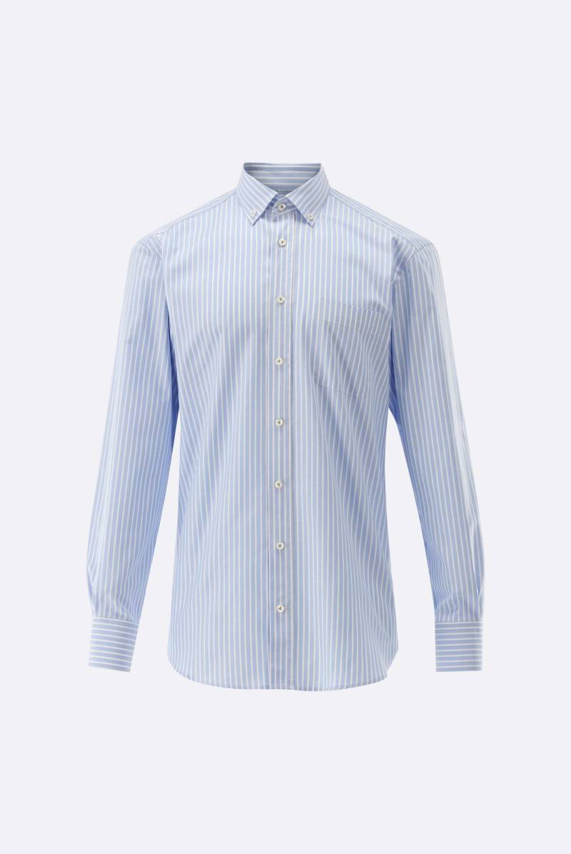 Dobby Hemd mit Button Down Kragen Comfort Fit von van Laack