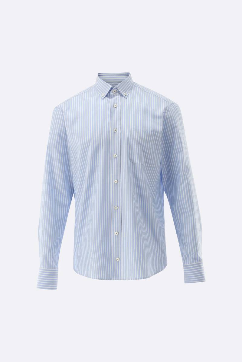 Dobby Hemd mit Button Down Kragen Tailor Fit von van Laack