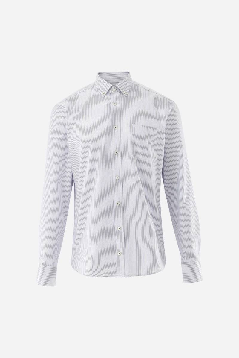 Dobby Hemd mit Button Down Kragen Tailor Fit von van Laack