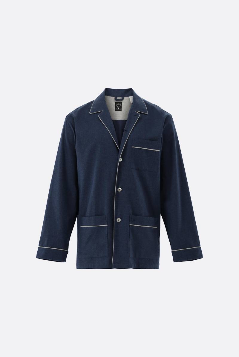 Flanell Schlafanzug mit Kontrast Flanell Schlafanzug mit Kontrast von van Laack