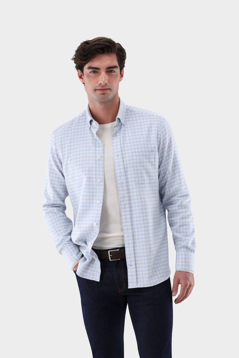 Flanellhemd kariert Tailor Fit von van Laack