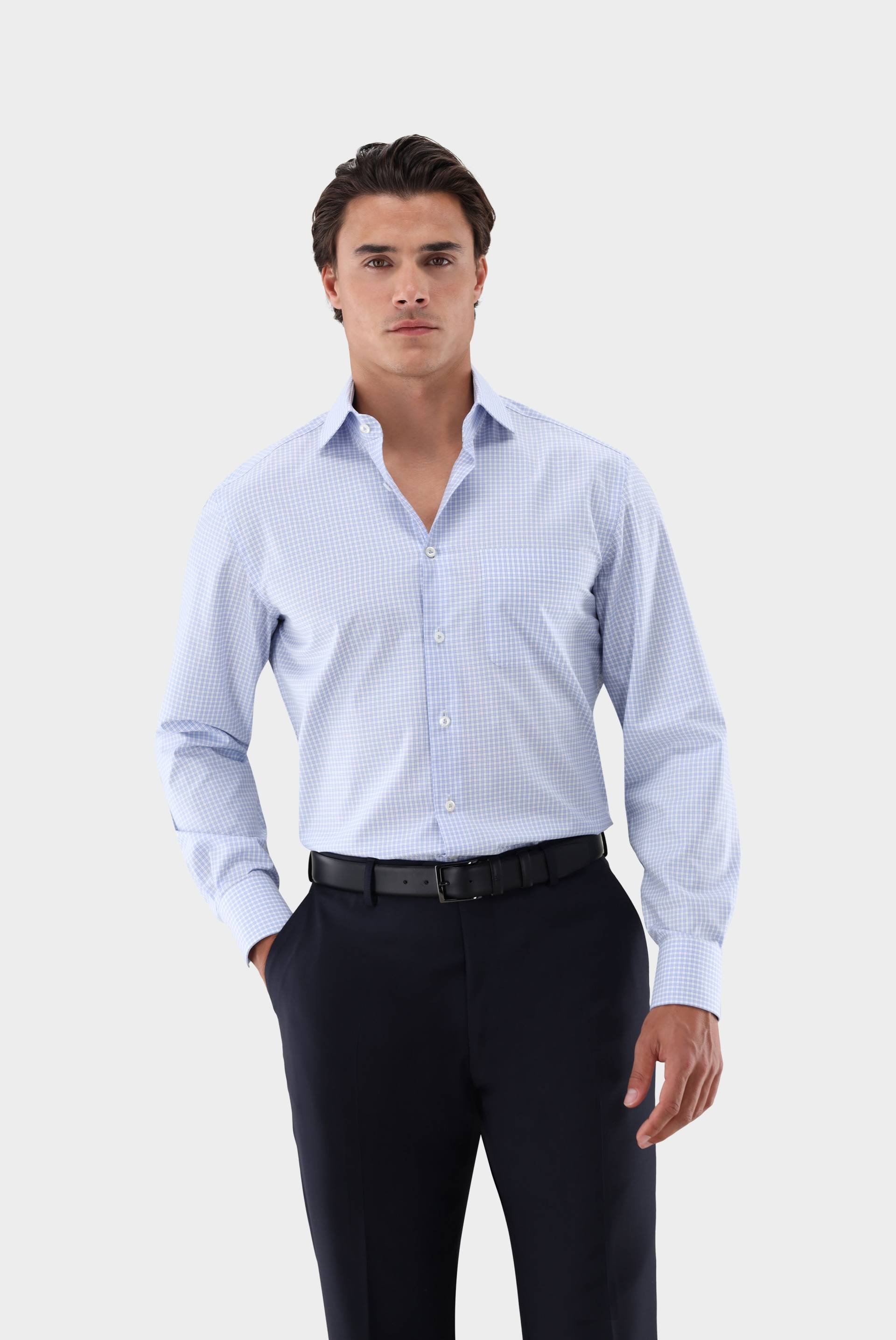 Hemd Bügelfrei kariert Comfort Fit von van Laack