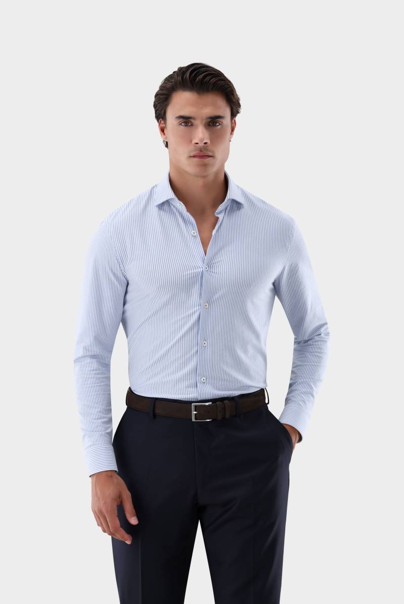 Hemd mit 4-Wege Stretch Slim Fit von van Laack