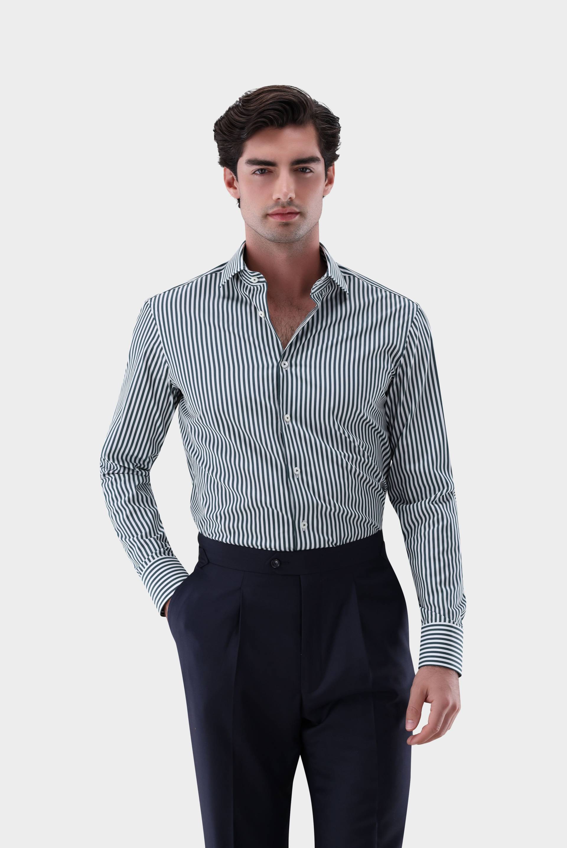 Hemd mit Streifen Tailor Fit Hemd mit Streifen Tailor Fit von van Laack