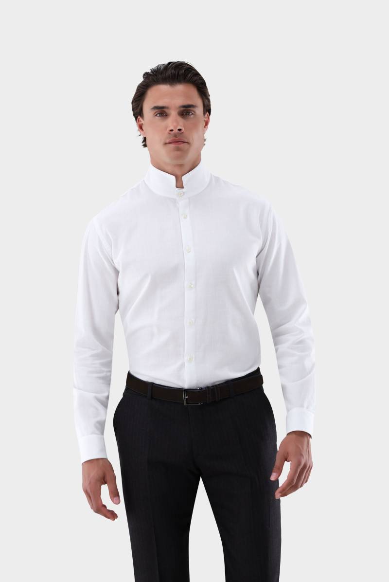 Hemd mit hohem Stehkragen Tailor Fit von van Laack