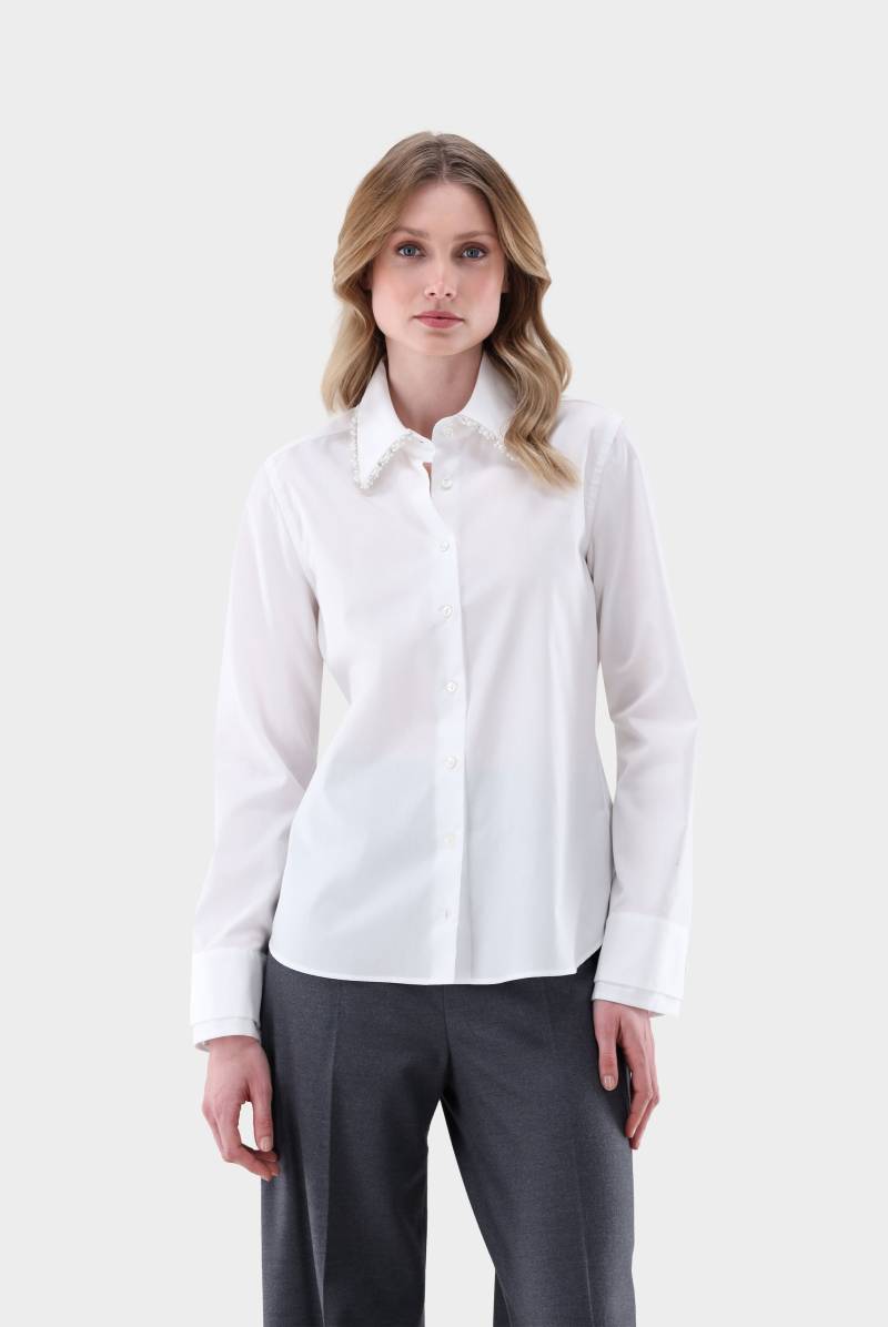 Hemdbluse mit Perlenbesatz von van Laack