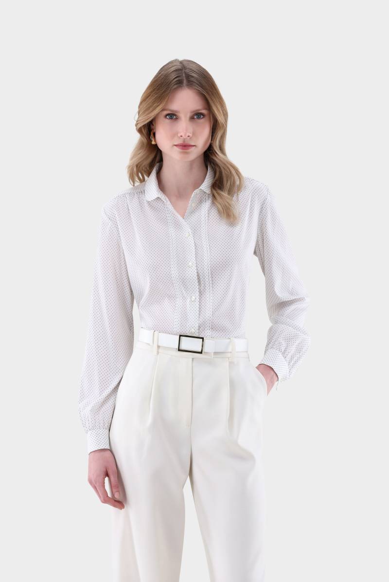 Hemdbluse mit Raffungen und Falten von van Laack