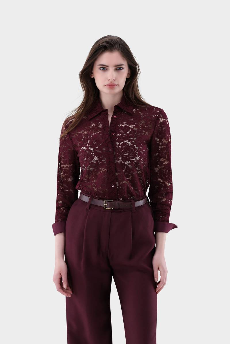 Hemdbluse mit Spitze von van Laack