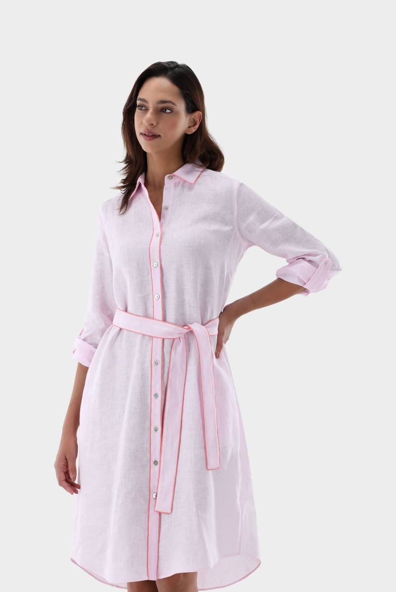 Hemdblusenkleid aus Leinen von van Laack