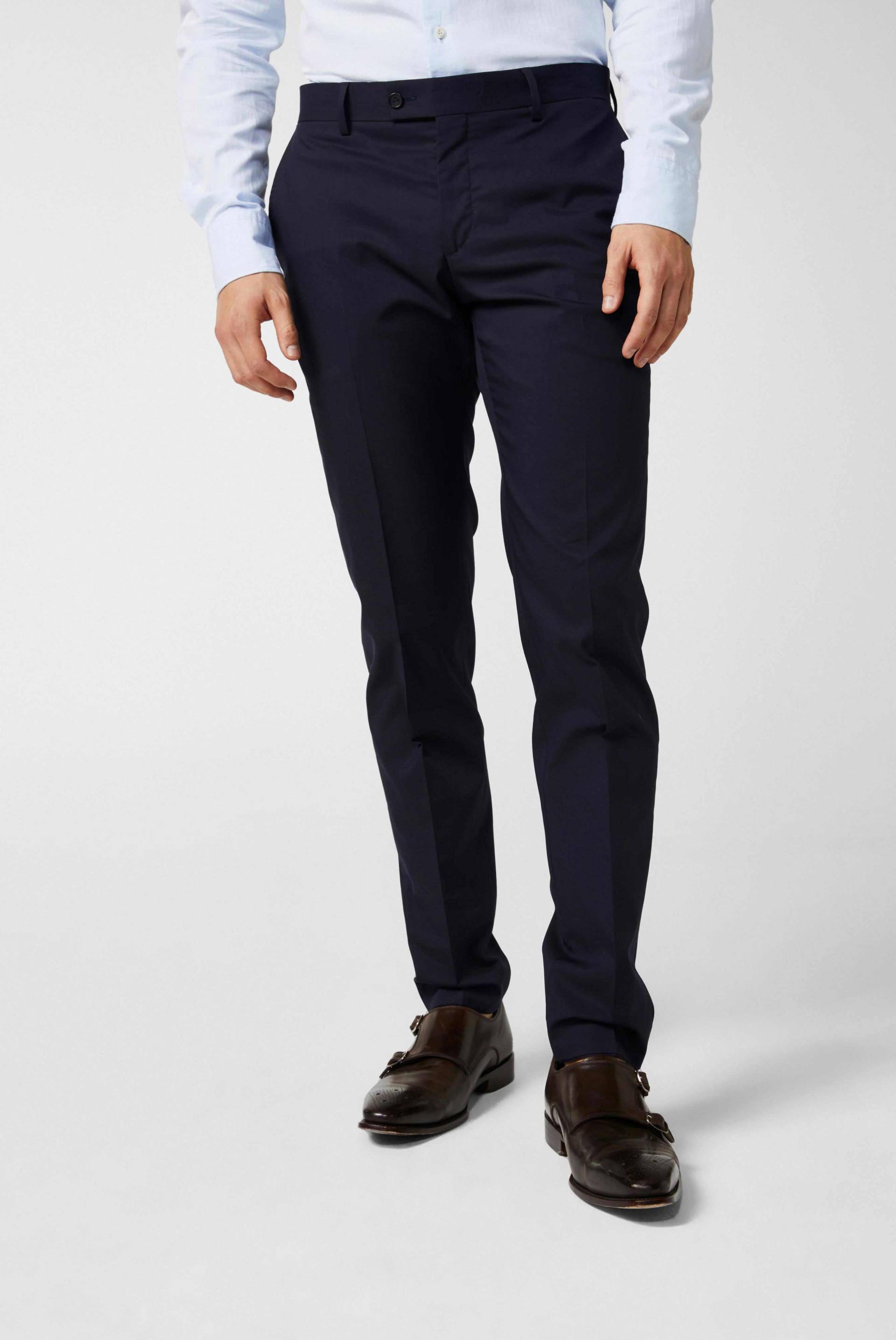 Hose aus Wolle Slim Fit von van Laack