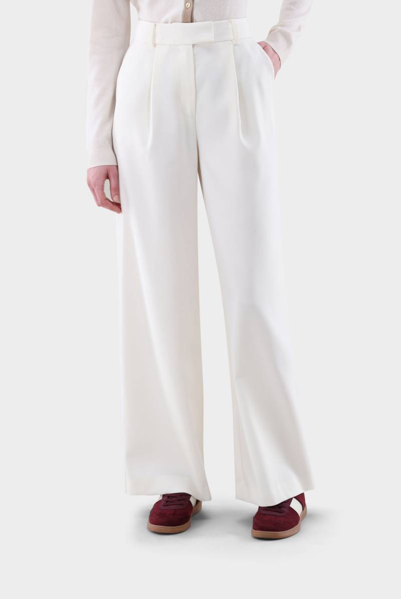 Hose mit weitem Bein und Bügelfalte von van Laack