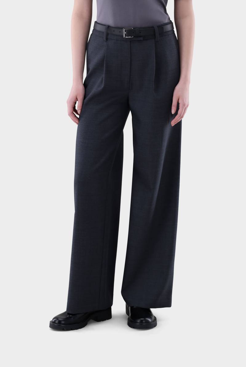 Hose mit weitem Bein und Stretch von van Laack