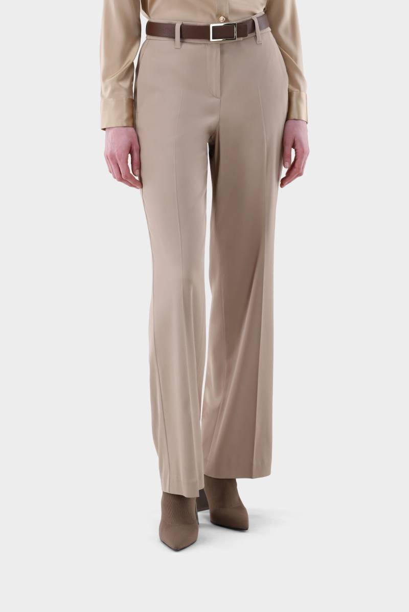 Hose mit weitem Bein und mittelhohem Bund von van Laack