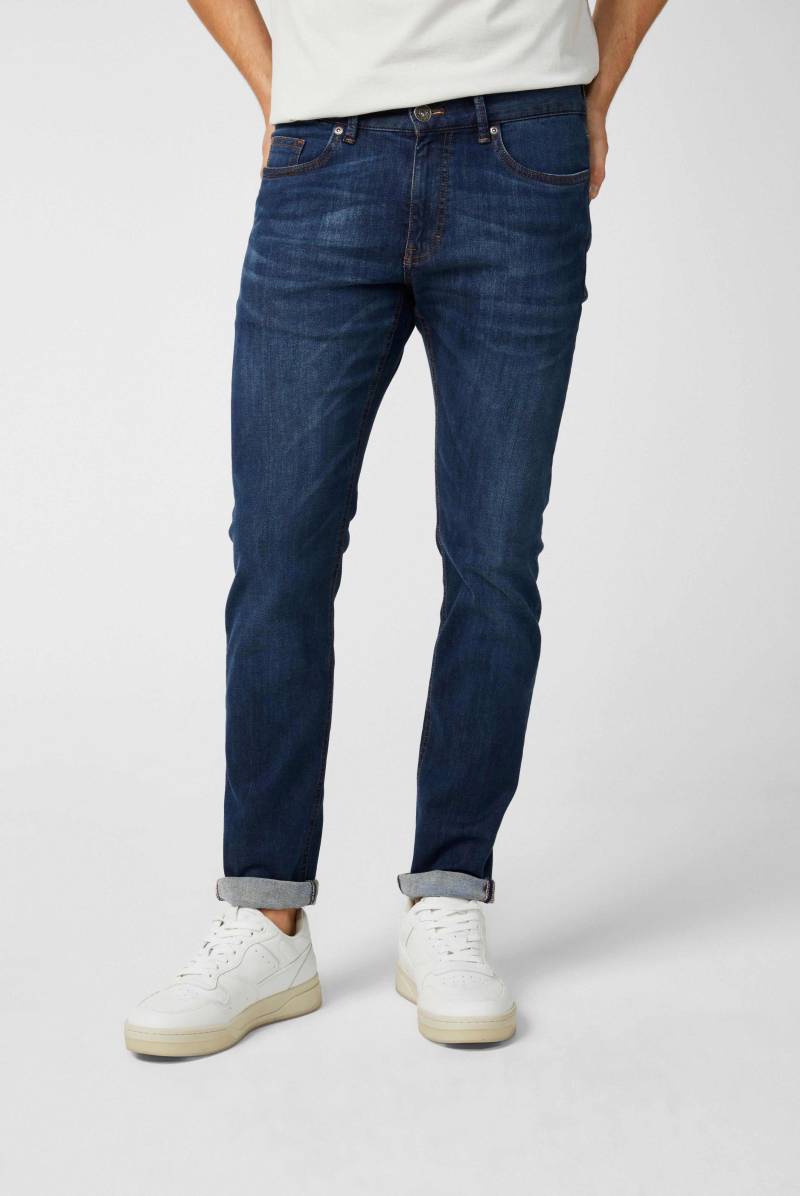 Jeans mit Stretch Slim Fit von van Laack