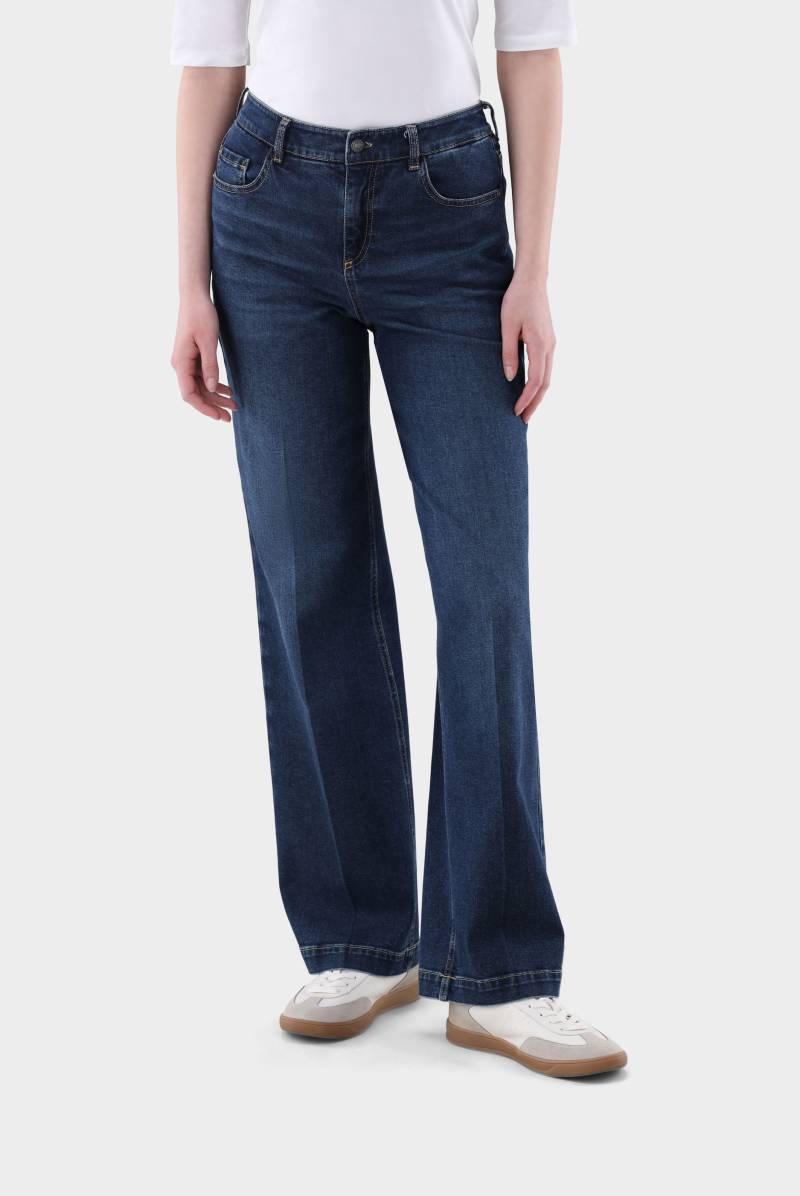 Jeans mit weitem Bein von van Laack